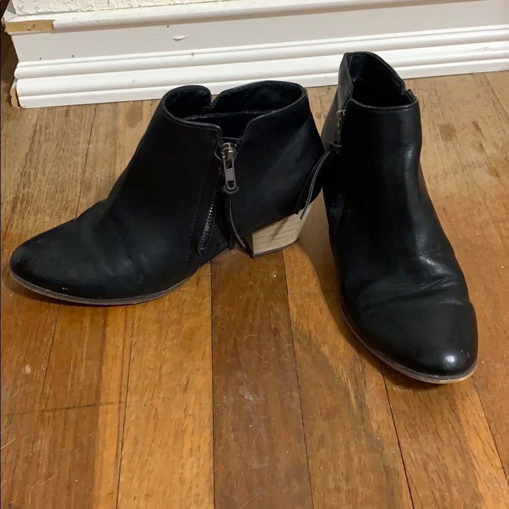 Black Chelsea booties